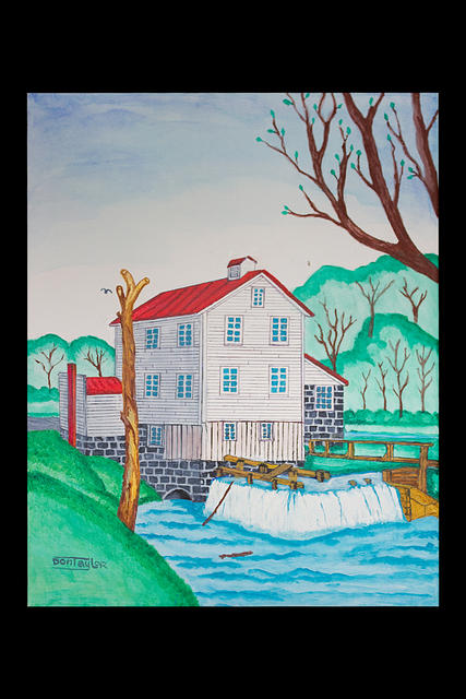 Ohio Old Mill (portrait)