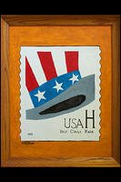Uncle Sam Hat Stamp