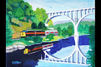 Train and Bridge